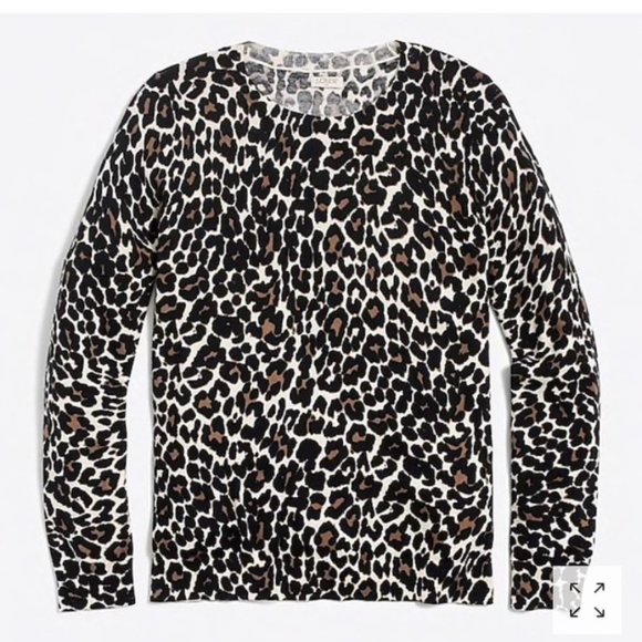 J.Crew pull over leopard sweater. - Picture 3 of 3